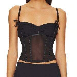 lioness black cami size small